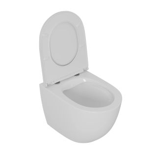 Унитаз подвесной DQ Matrix DT1396016 безободковый белый